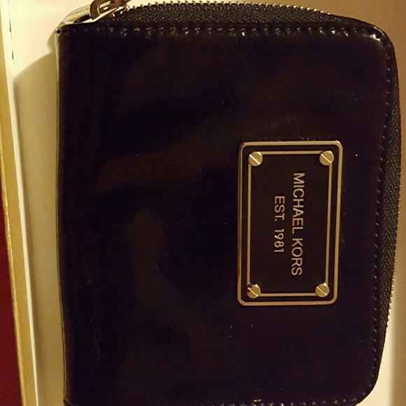 Michael Kors Patent Leather Wallet