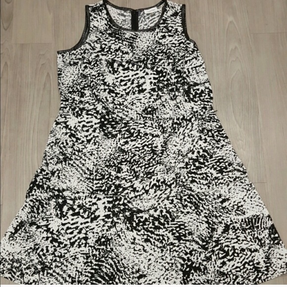 Calvin Klein Fit and Flair dress.