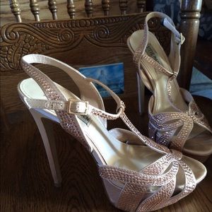 Steve Madden heels worn one time only size 7 1/2