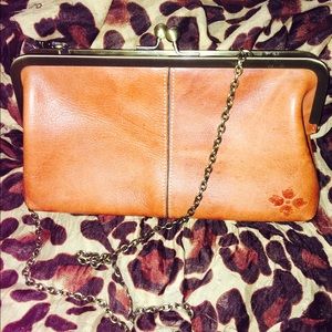 Patricia Nash Italian Leather Porenaz Frame Clutch