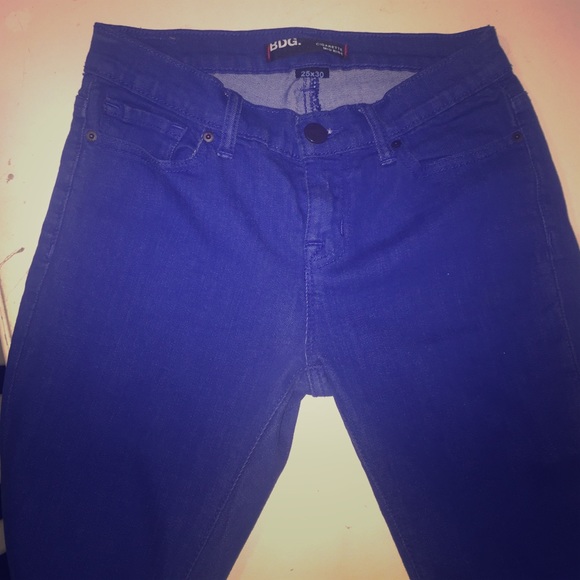 Dark blue urban outfitter jeans.