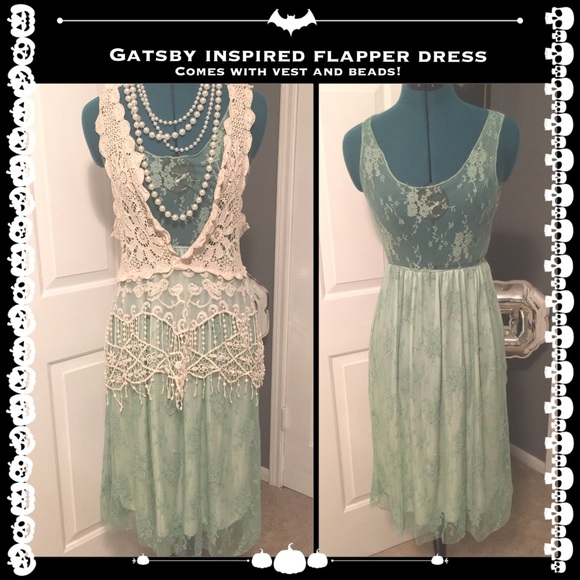 Gatsby Inspired Flapper Dress- Daisy's Dress