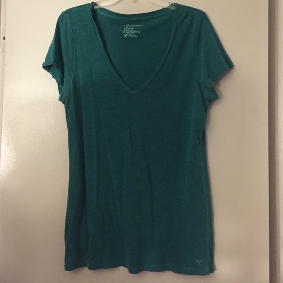 Teal green shirt
