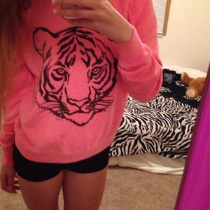 Pink sweatshirt