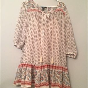 💥SALE💥Chiffon boho peasant dress
