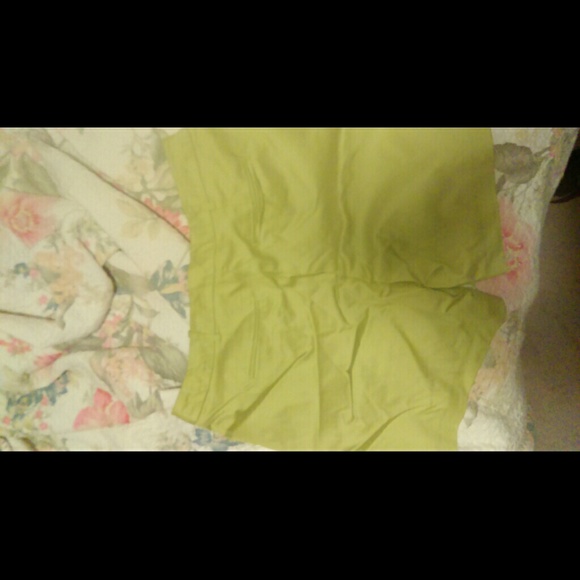 Lime Green Shorts - Picture 4 of 4