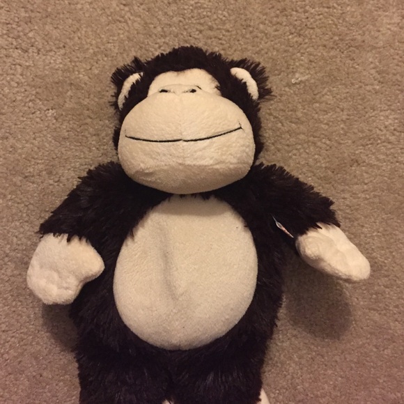 Stuffed microwaveable monkey ! - Picture 2 of 3