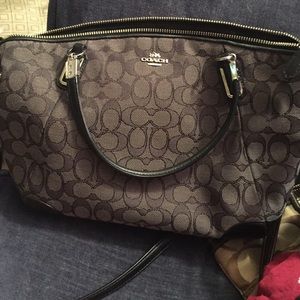 Jacquard Coach Purse