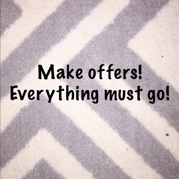 Excepting most offers!!