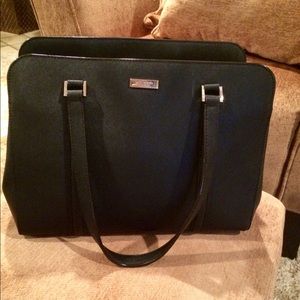 Black KATE SPADE handbag!! 😊👜💕