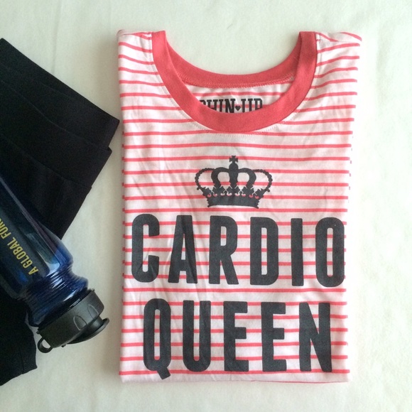 Chin Up Apparel Tops - 🎉HP🎉 Cardio Queen muscle tee