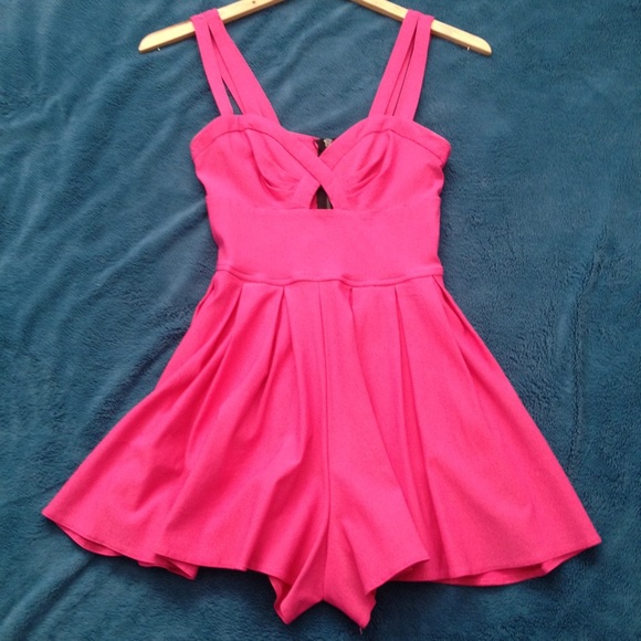 Material Girl Pink Romper