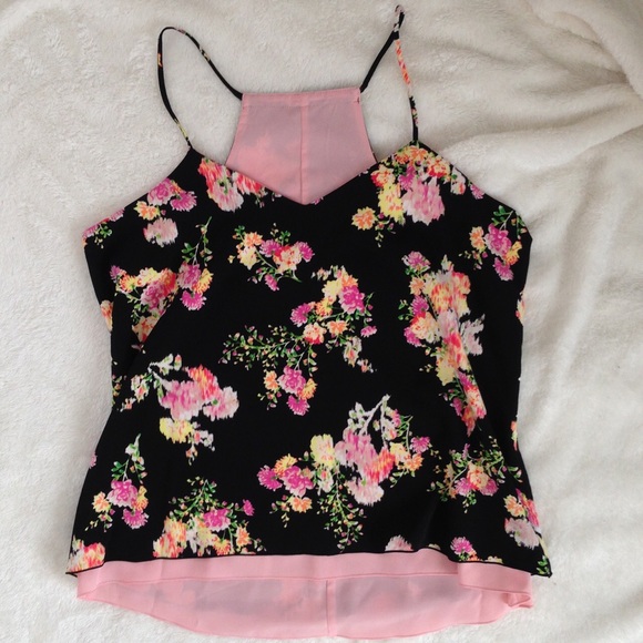 reversible floral cami