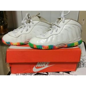 💵SOLD💵 Nike Fruity Pebble Foam Posites