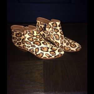 Leopard Booties