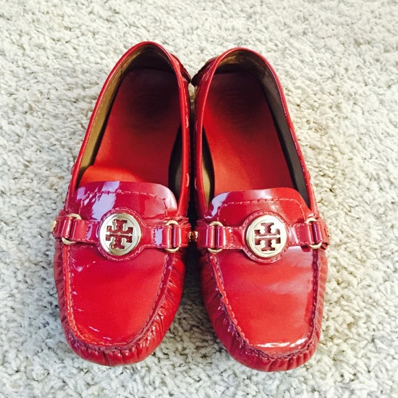 Red Tory Burch gently used - Picture 2 of 4