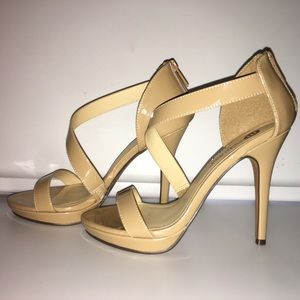 Michael Antonio Tyanne High Heels Nude Size 7.5
