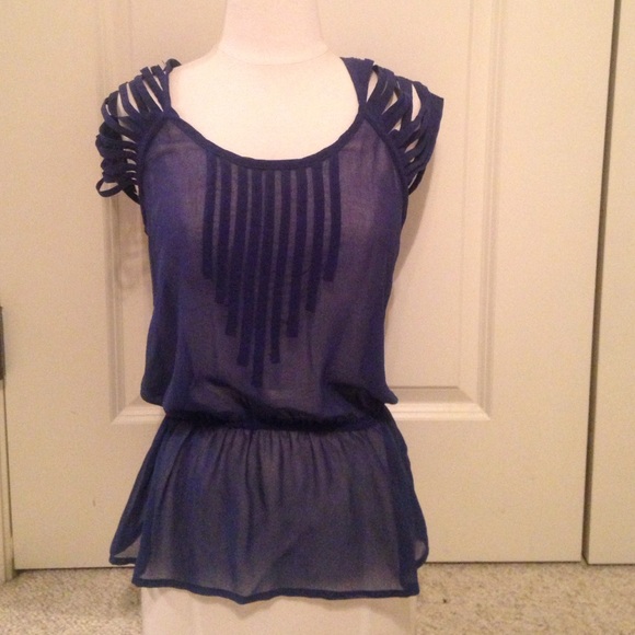 Blue blouse
