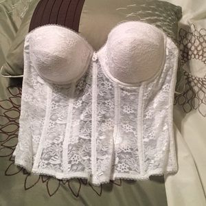 Wedding bra/corset