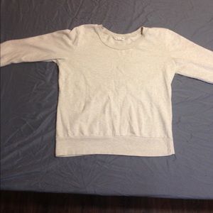 Tan sweat shirt