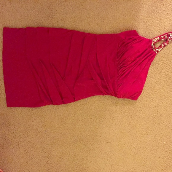 Red dress