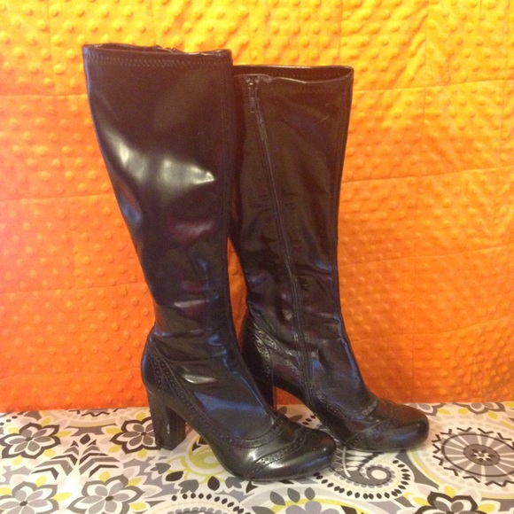 🎁 GIFTED 🎁 black Aldo heeled boots - Picture 2 of 5