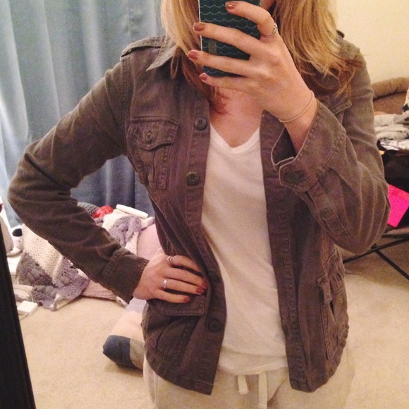 Dark Green Utility Jacket