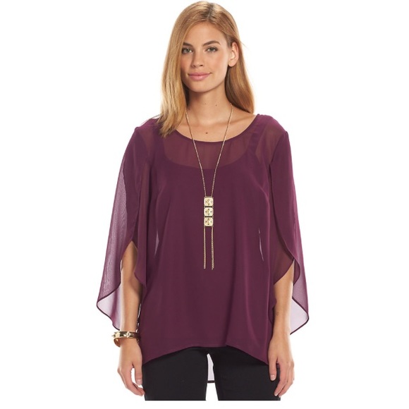 🎉HP🎉Chiffon Top NWT
