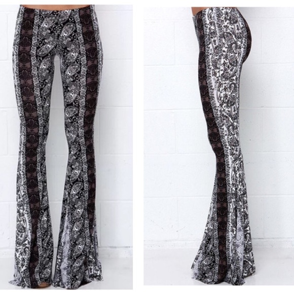 bell bottom pajama pants