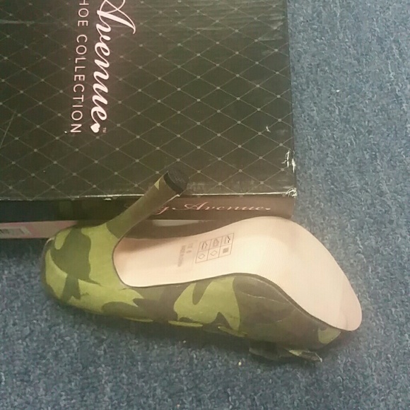 Camouflage open toe heels Halloween - Picture 5 of 8