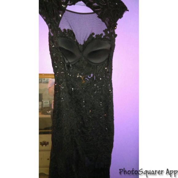Black Prom Dress - Picture 3 of 3