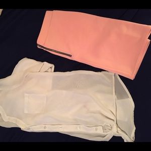 Chiffon Blouse- Scoop neck