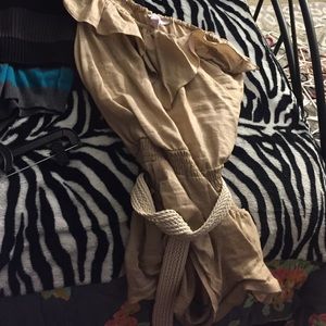 Off the shoulder romper