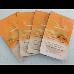 New loreal bronzing gloves set of 4