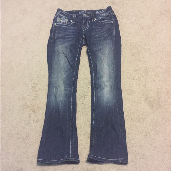 Distressed Bootcut Miss Me Jeans
