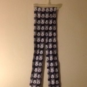 Betsey Johnson footless tights