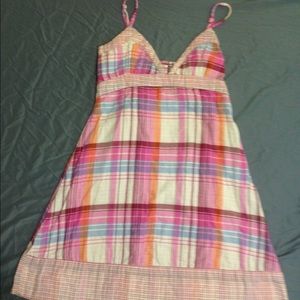 Plaid spring dress