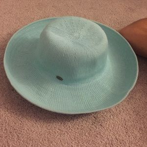 Tiffany blue hat