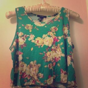 forever 21 S tank top floral