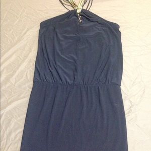 Navy blue dress