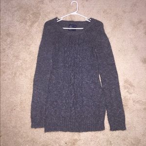 American Eagle gray sweater