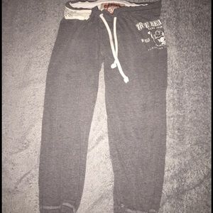 True religion crop sweatpants! Very comfortable