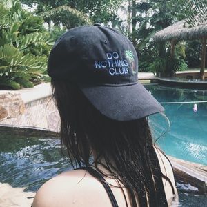 Do Nothing Club hat