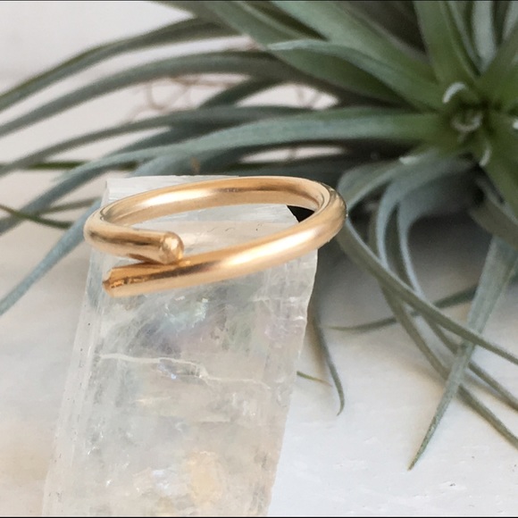14k gold filled ring. Handmade.