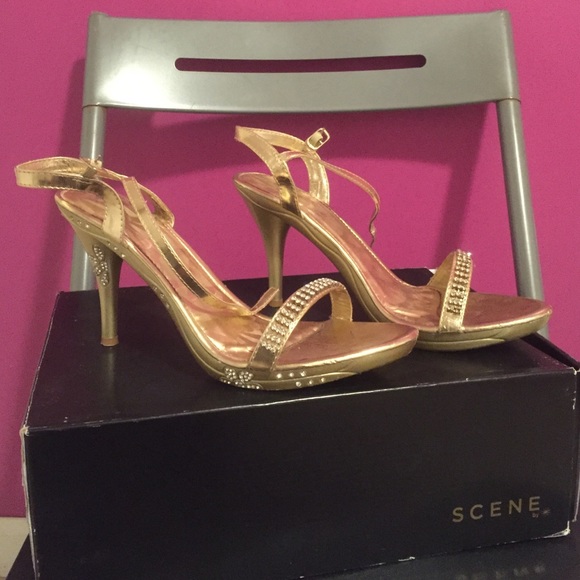 Prom shoes , worn once , good condition