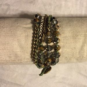 Beaded Wrap Bracelet NWOT
