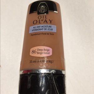 New oil of Olay deep beige foundation