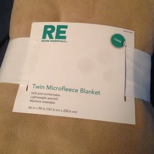 New twin microfleece blanket