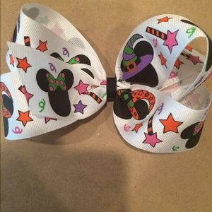 Halloween hair bow NWT