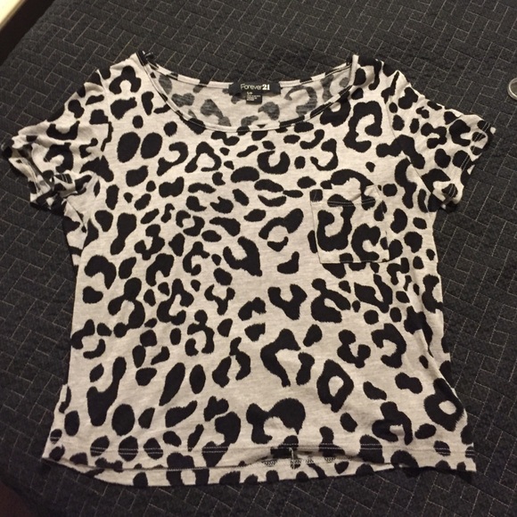 Forever 21 Cheetah Top